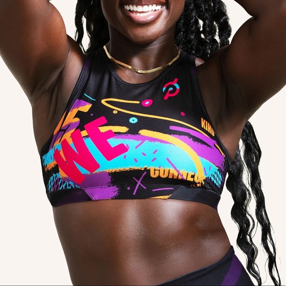 NWT Peloton x Hust Wilson Hick Neck Bra Large - Picture 3 of 4